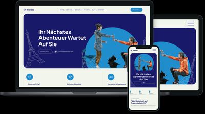 Responsive Websites und Anwendungen von Andesio auf Laptop, Tablet und Smartphone