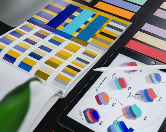 Webdesign-Entwurf für eine Kunden-Website