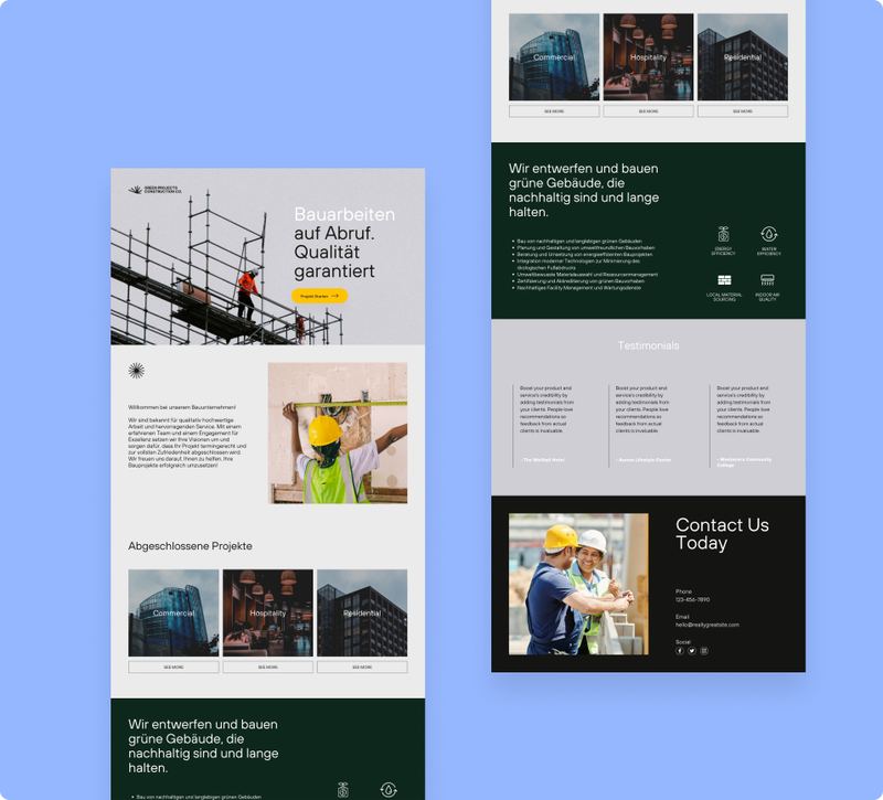 Das Andesio-Team bei der Arbeit an einer Kunden-Website